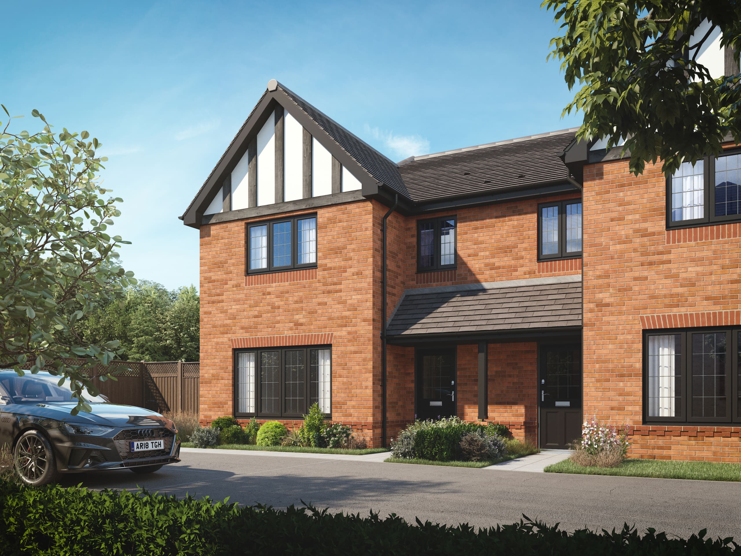 The Birkdale exterior CGI